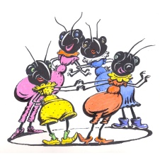 Four Black Ants, Art Design: Zvonko Čoh