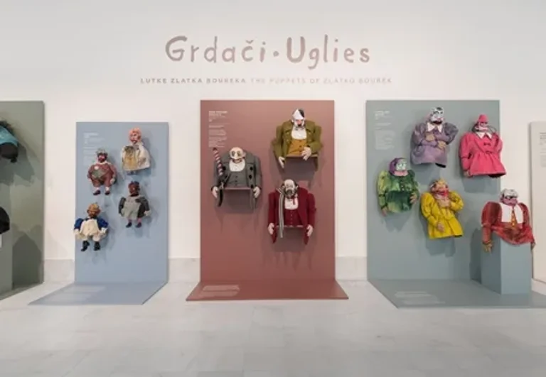 Grdači: Lutke Zlatka Bourek / RAZSTAVA V GALERIJI KRESIJA