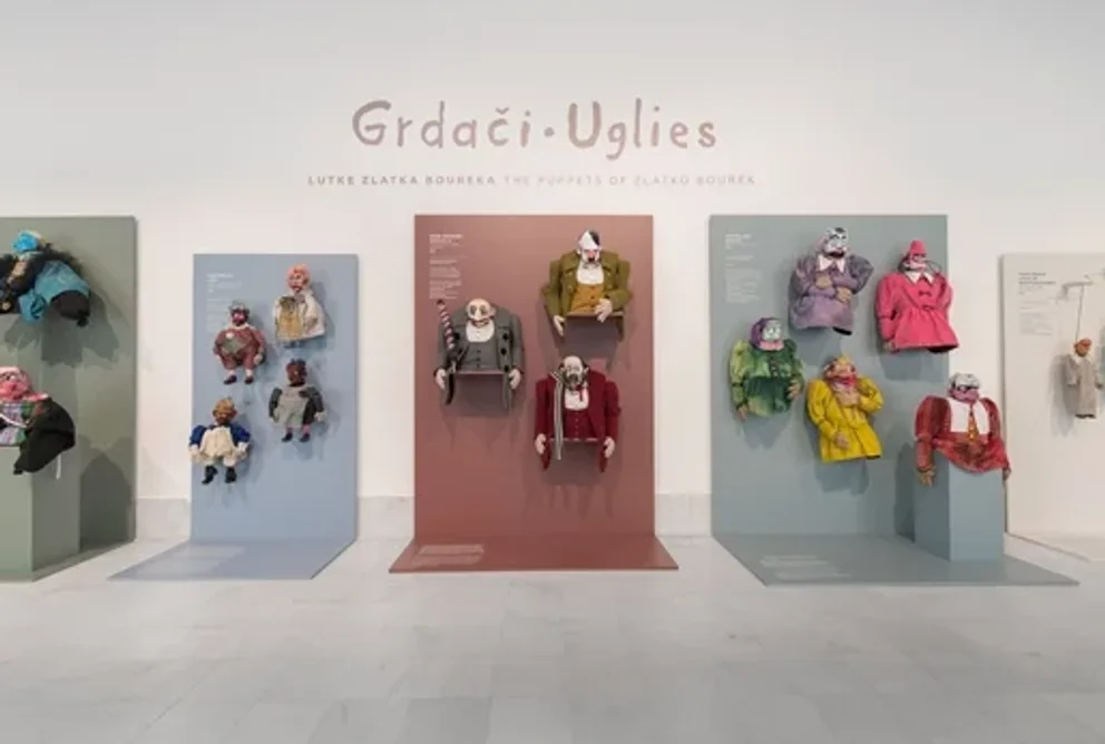 Grdači: Lutke Zlatka Bourek / RAZSTAVA V GALERIJI KRESIJA