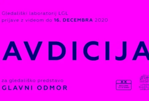 Avdicija za predstavo Glavni odmor